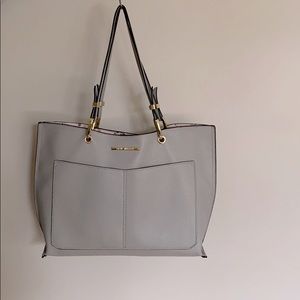 Gray Steve Madden purse Like New